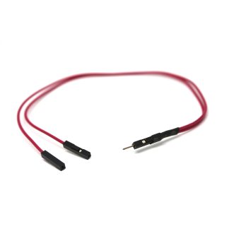Red Split Dupont Y Cable